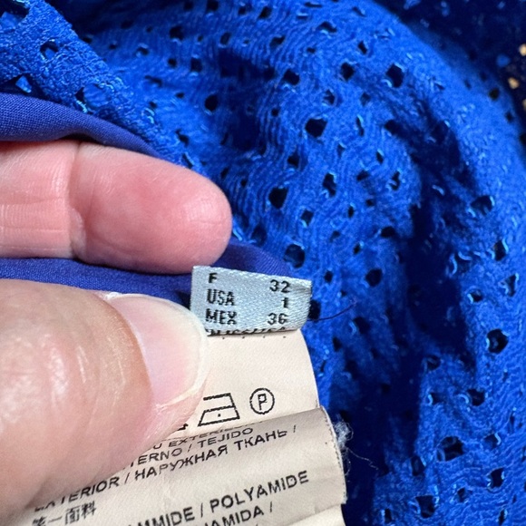 EUC Pinko- Laser Cut Midi Dress. Size US 0 - Picture 9 of 16